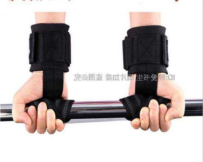 1 pair gym training weight lifting bar straps wraps hand wris