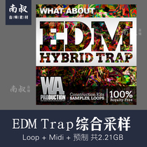 WAProd EDM Hybrid Trap Comprehensive Sample Pack Loop Midi Inspiration Melody Pre-made Sounds