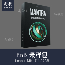 Cymatics Mantra Vintage RnB Melodies pop electric sound drum set Loop melody