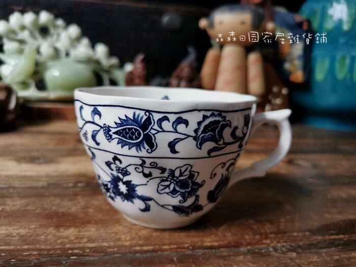 товар из китая 日本回流茶杯大容量青花瓷茶壶家用中式花茶单壶功夫茶具泡茶马克