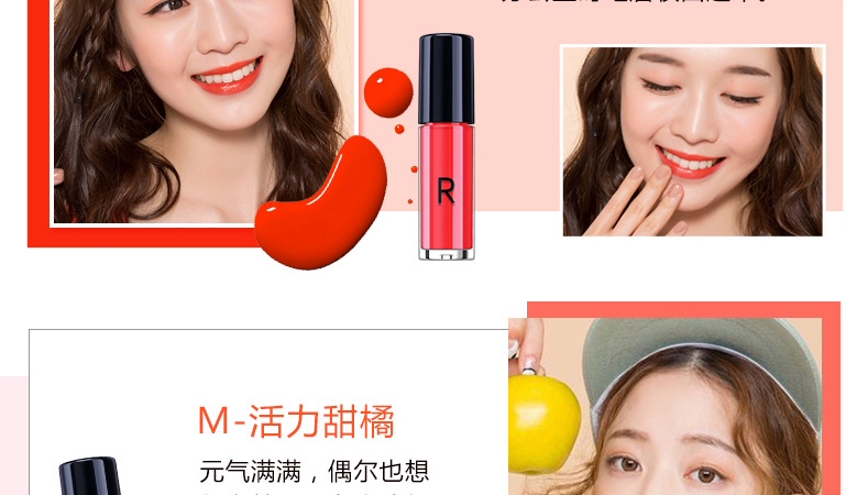 Sứ trang điểm Lip Gloss 10 Mini Trang điểm cho người mới bắt đầu Bộ dưỡng ẩm Giữ ẩm lâu dài Mẫu hộp quà tặng Son môi - Bộ trang điểm