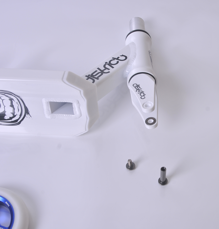 Thương hiệu nước ngoài chuyên nghiệp Khu vực xe tay ga cực mạnh V4-110 Chính hãng Trắng - Trượt băng / Trượt / Thể thao mạo hiểm xe trượt scooter điện