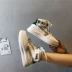 Mùa thu 2019 phiên bản Hàn Quốc mới của nền tảng hoang dã Giày trắng nhỏ nữ hip hop đường phố chụp ảnh sinh viên giản dị lưới đỏ giày cao cấp - Giày cao gót giày thể thao nữ chính hãng Giày cao gót