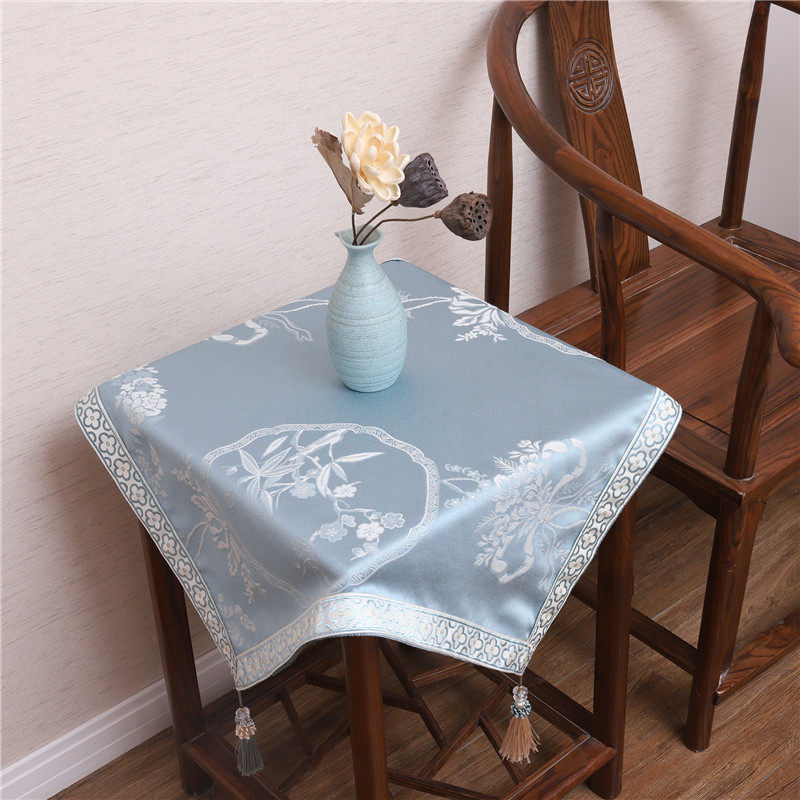 New bedside tablecloth tablecloth square refrigerator cover table cloth roundtable tablecloth dust cover