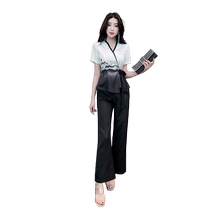 Foot Bath Technician Workwear Kit High-end Long Pants Beauty Salon Wellness House Pedicure Shop Spa Body Clothing New