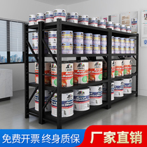 Light and medium storage shelves free combination warehouse storage rack floor display multi-layer iron shelf