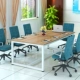 Bàn hội nghị văn phòng hiện đại tối giản hình chữ nhật đàm phán bàn hội nghị bàn đào tạo bàn đơn giản lớn đồ nội thất