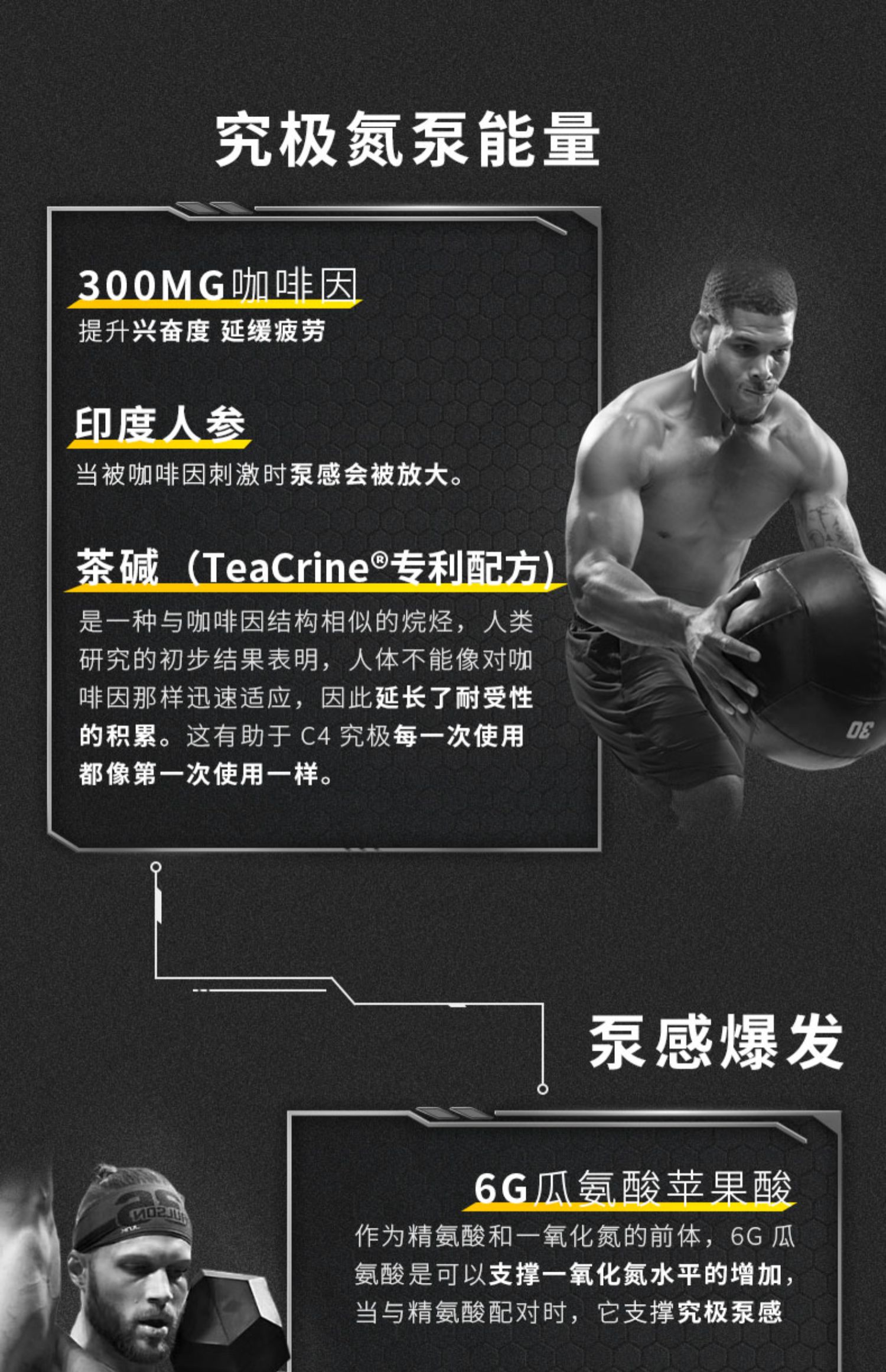 CellucorC4究极氮泵20份耐力爆发力健身补剂