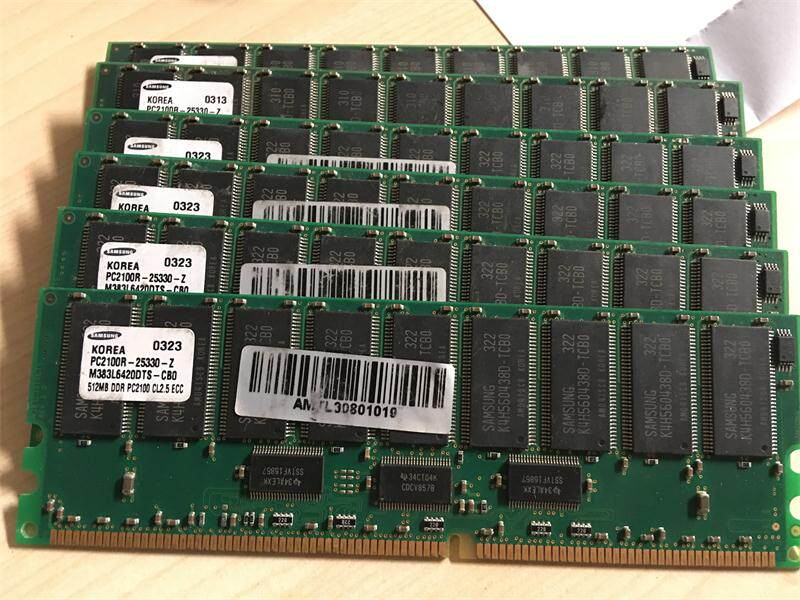 Samsung Original Server Memory DDR 512MB PC2100R 25330 Special Price Promotion-Taobao