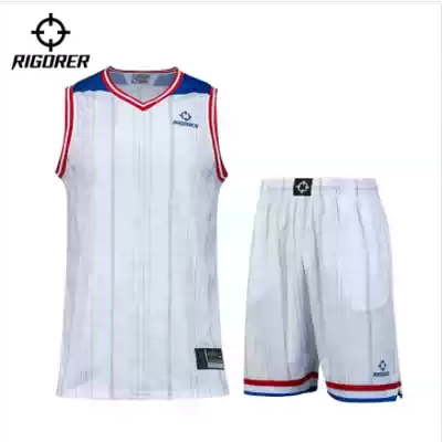 Quasi-basketball suit suit for men and women college students, uniform loose and large size sports training uniform