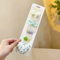 2#зеленый цветок любви 5 штук