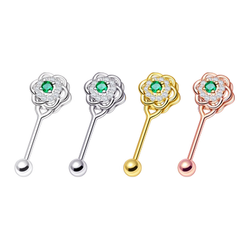 Dzi bead pendant buckle s925 sterling silver pearl screw buckle