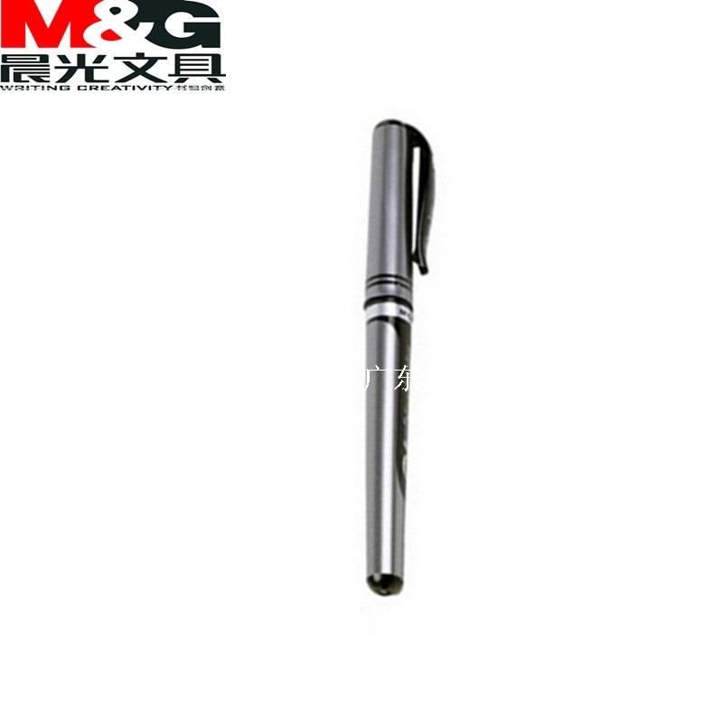 Morning light signature pen 1 0mm large stroke of sexual pen aqueous AGP13604 black