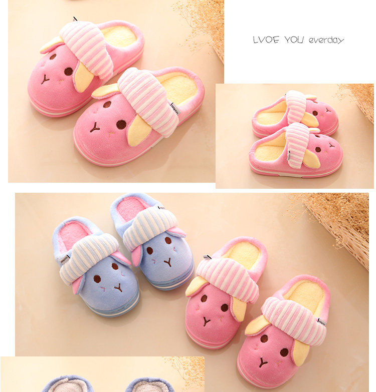 Pantoufles enfants en suède pour hiver - semelle autre - Ref 1006096 Image 22