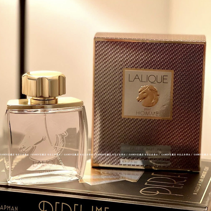 Lalique Pour Homme Equus莱俪富驹马头香水小样东方木质调高级感评价