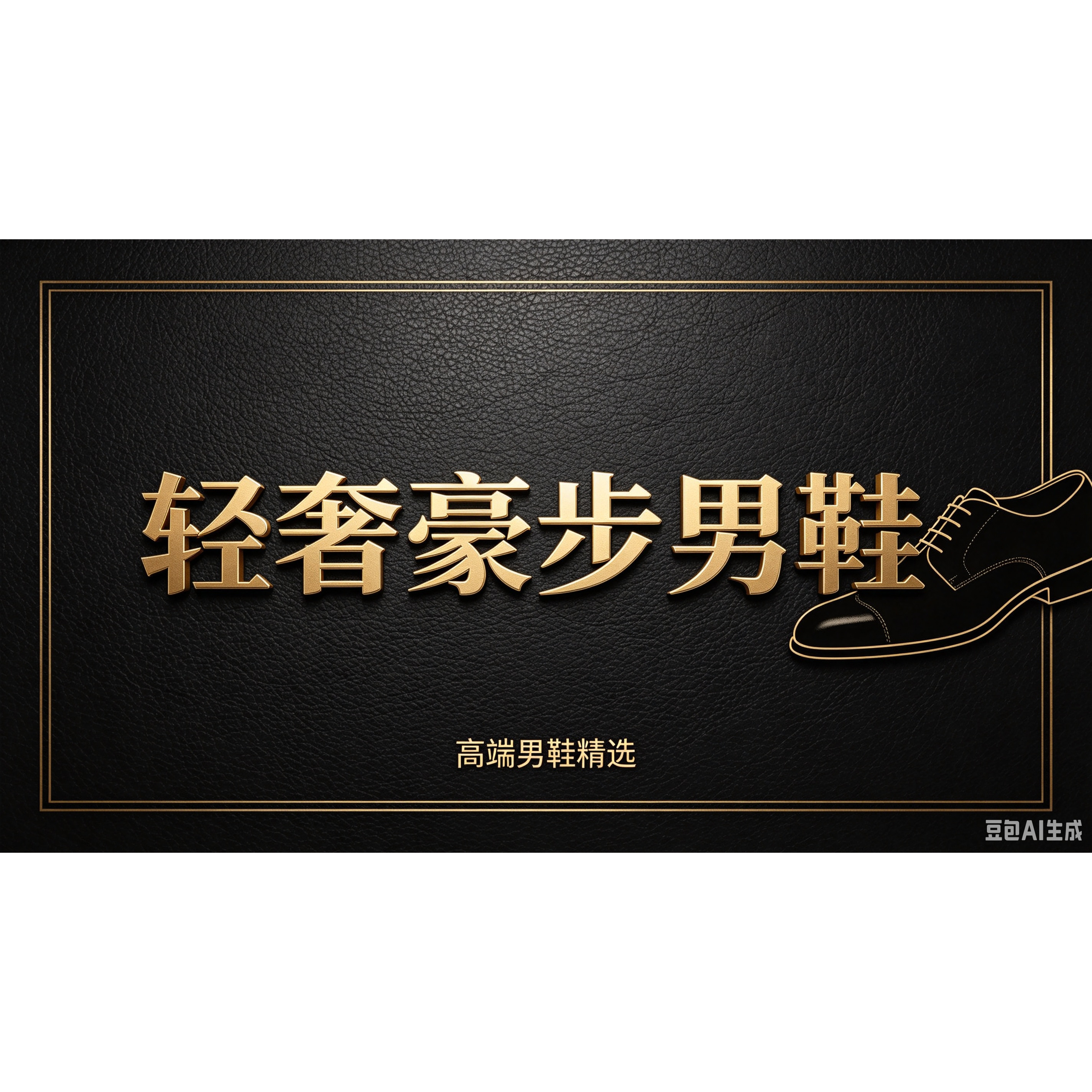 轻奢豪步男鞋的LOGO
