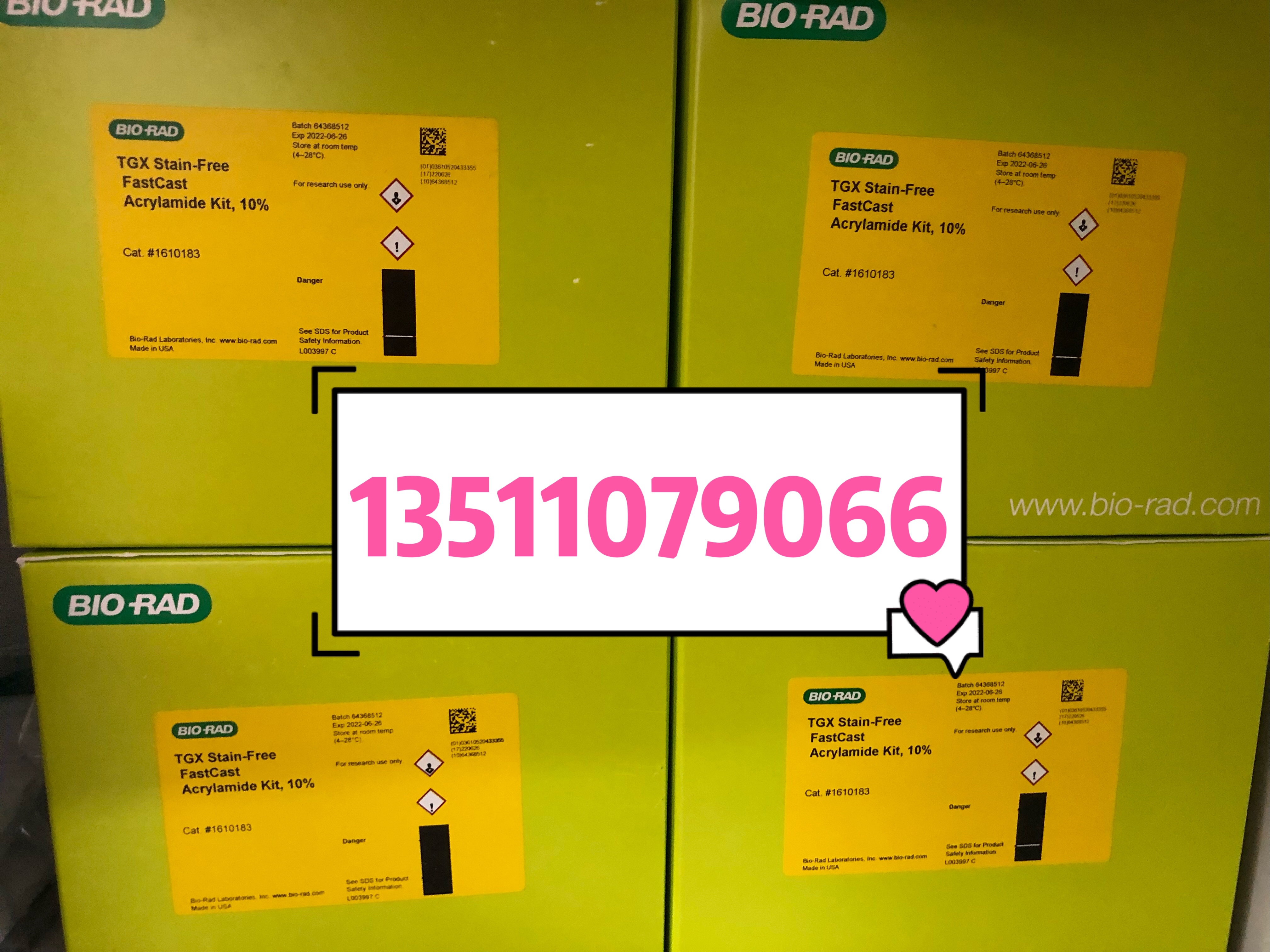 BIO-RAD Byrle-free acrylamide starting reagent 1610183