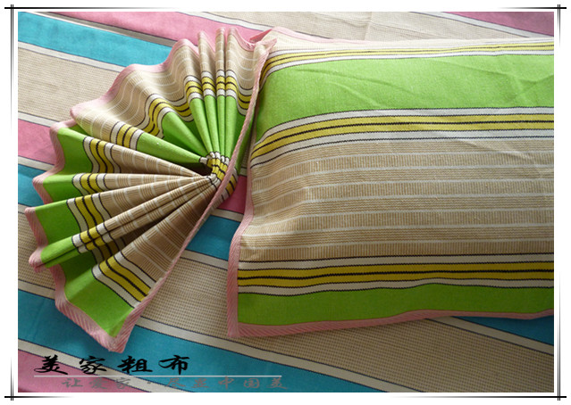 Cũ thô mat gối dày đơn gối l cũ gối thô một cặp phương tiện thấm thở - Khăn gối vỏ gối