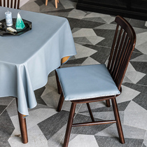 Light luxury leather cushion seat cushion home table chair cushion four seasons universal seat cushion student office cushion dining chair cushion