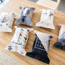 Zan House Nordic elk geometric cloth tissue towel set office living room paper bag box ins napkin drawing