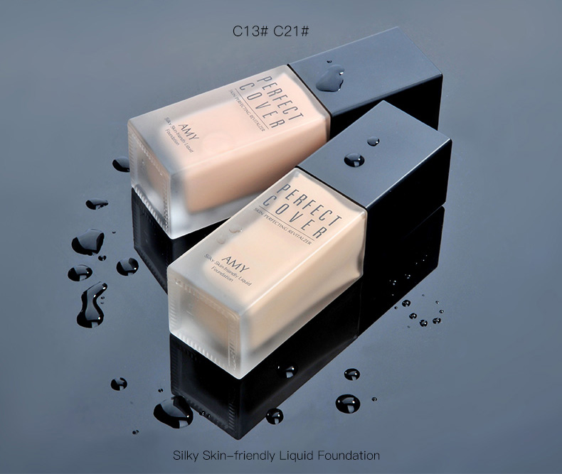 Amy Anime Foundation BB Cream Kem che khuyết điểm Trang điểm màu nude Trang điểm lâu trôi Không trang điểm Kem nền không thấm nước kem nền cho da dầu mụn
