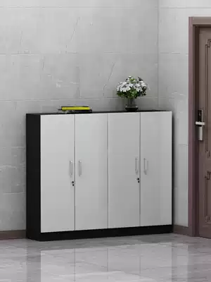 Outside the door elevator entrance small shoe cabinet with lock outdoor corridor anti-theft outside household storage cabinet door customization