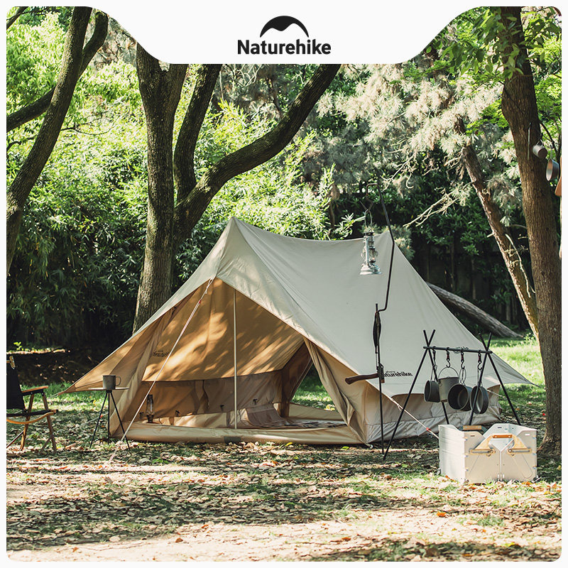 Naturhike Glamping Norway's Indian outdoor campsite light and thickened duo cotton fabric tent-Taobao
