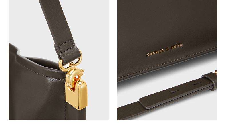 Сумка charles＆keith22秋冬新款ck2-30270959手提单肩腋下包女