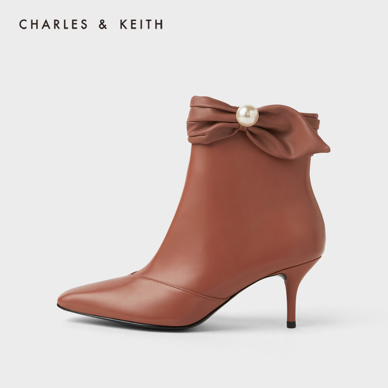 CHARLES&KEITH 女式秋冬及踝靴 短靴 天猫优惠券折后¥179包邮(¥199-20)2色可选