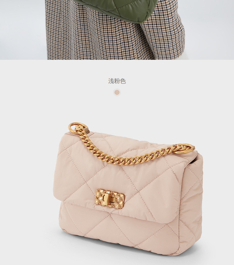 Charles&keith, цепь, сумка подмышку, подарок на день рождения, на цепочке                       