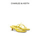 CHARLES/KEITH ເກີບຜູ້ຍິງໃນລະດູໃບໄມ້ປົ່ງແລະລະດູຮ້ອນ CK1-61720104 ເກີບສົ້ນຕີນສົ້ນສູງຂອງແມ່ຍິງ CHARLES/KEITH