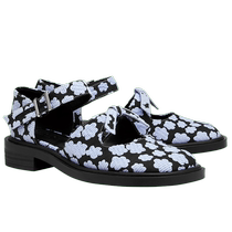CHARLESKEITH Summer Womens Shoes SL1-71720090 Womens Twist Twist Belt Decorated Thick Heel Mary Jane Shoes