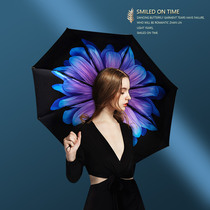 Jiaoxia flagship store official website Jiaoxia small black umbrella double-layer anti-ultraviolet sunscreen parasol sunny and rainy sun umbrella female