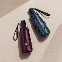 Banana silk shadow capsule umbrella Female sunny and rainy dual-use sun umbrella sunscreen and UV protection 55% off umbrella Small and portable