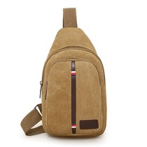 Shoulder bag men crossbody breast bag men canvas sports cross mens small backpack mens casual shoulder outdoor satchel bag