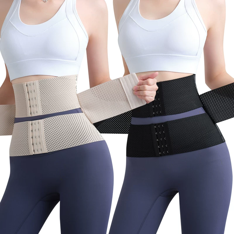 Powerful brace, postpartum bandage, summer thin waist belt