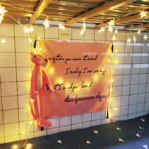 Background cloth ins hanging cloth oversized girl home dress dormitory renovation decoration Net red bedroom photo wall cloth