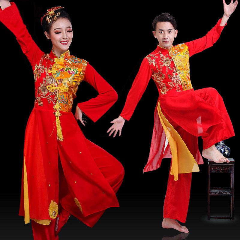 Dragon and Dragon Show Female Festival Chinese Fengyuan Wan Drum Dragon Dance Dragon Dance Dragon Dance Costume