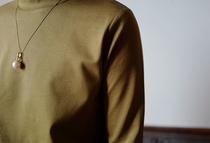 Petite game -- addict basic half high collar bottom long sleeve