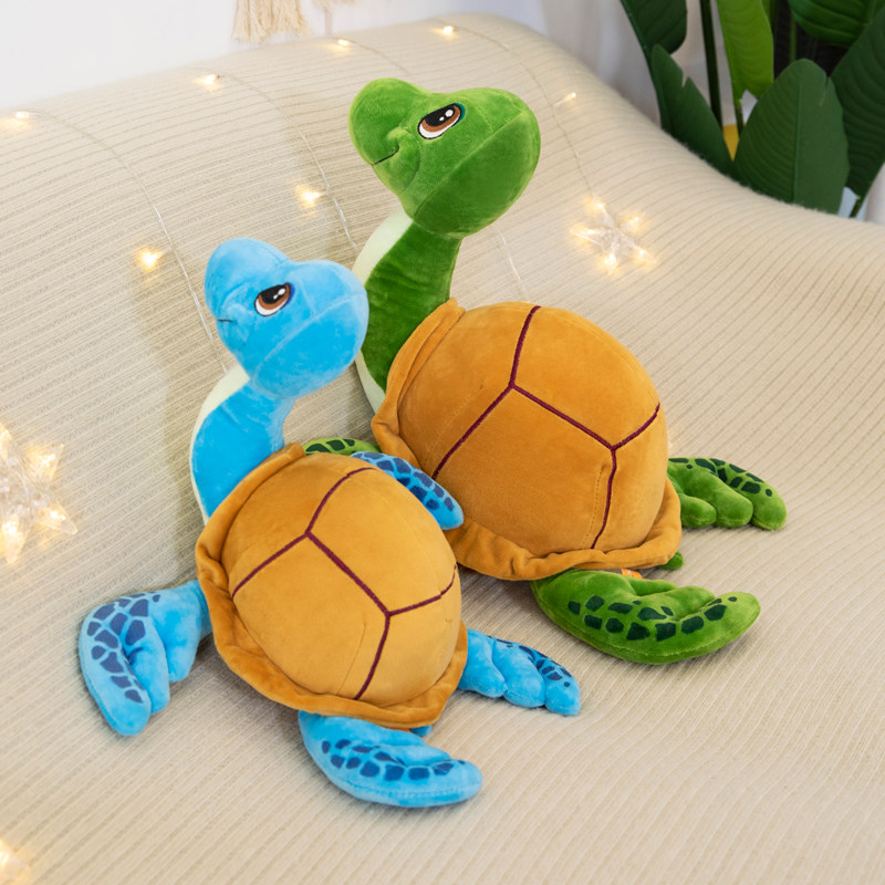 Cartoon little turtle turtle doll plush toy doll doll cute to send children boys and girls birthday gifts