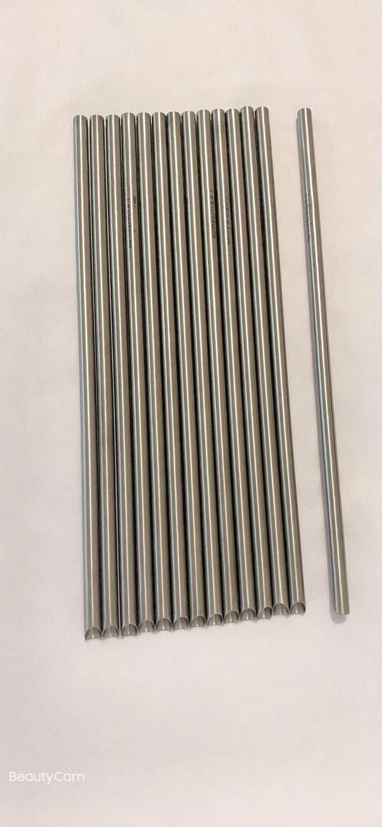 Pure Titanium Suction Hose Non Stainless Steel Straw Baoji Titanium Pipe Production Source Manufacturer