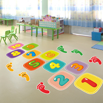 Creative Cartoon Digital Game Play Early Teaching Center Childrens Park Interior Decoration bunker sticker
