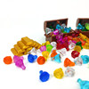 Suitable for Lego Moc Parts 30153 Minifigure Building Block Accessories 4738/4739 Diamond Gem Treasure Chest Toy