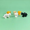 Suitable for Lego Moc Building Blocks Farm Series Small Animals Lion Tiger White Tiger Leopard 6341536