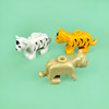 Suitable for Lego Moc Building Blocks Farm Series Small Animals Lion Tiger White Tiger Leopard 6341536