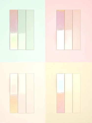 Испанская электро -оптическая фэнтезийная металлическая кирпичная глазурная плитка для ванной комнаты для ванной комнаты телевизионный фон кирпич кухонный бар плитка плитка плитка