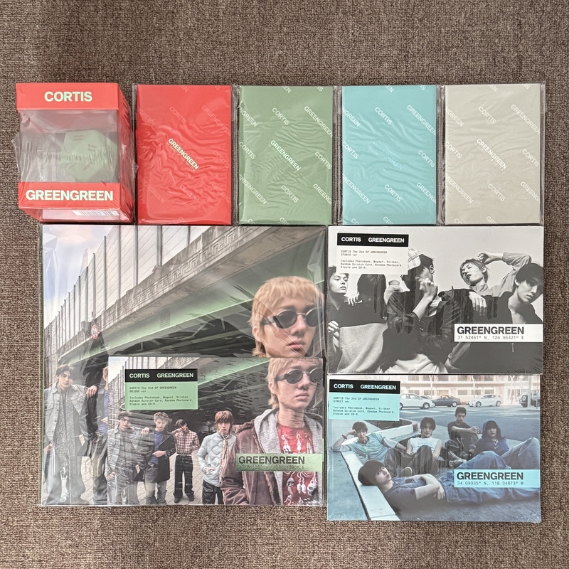 In Stock Cortis Roasted Pork New Album Mini 2Nd Album Green Green Official Mini2