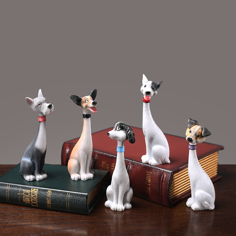 Animal living room decoration small ornaments children's room creative bookcase room desktop Nordic style ins decoration