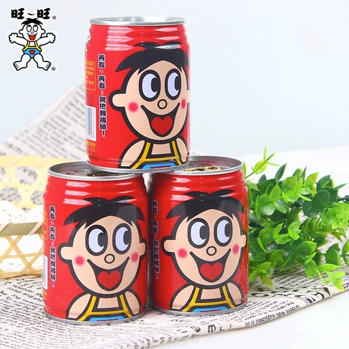 旺旺 Wangzai Milk 245 мл*24 банки с железными банками целая коробка Оптовая специальная цена для официального флагманского магазина детского молока