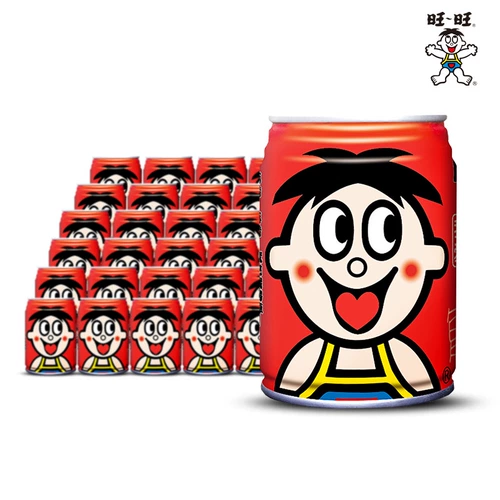 旺旺 Wangzai Milk 245 мл*24 банки с железными банками целая коробка Оптовая специальная цена для официального флагманского магазина детского молока